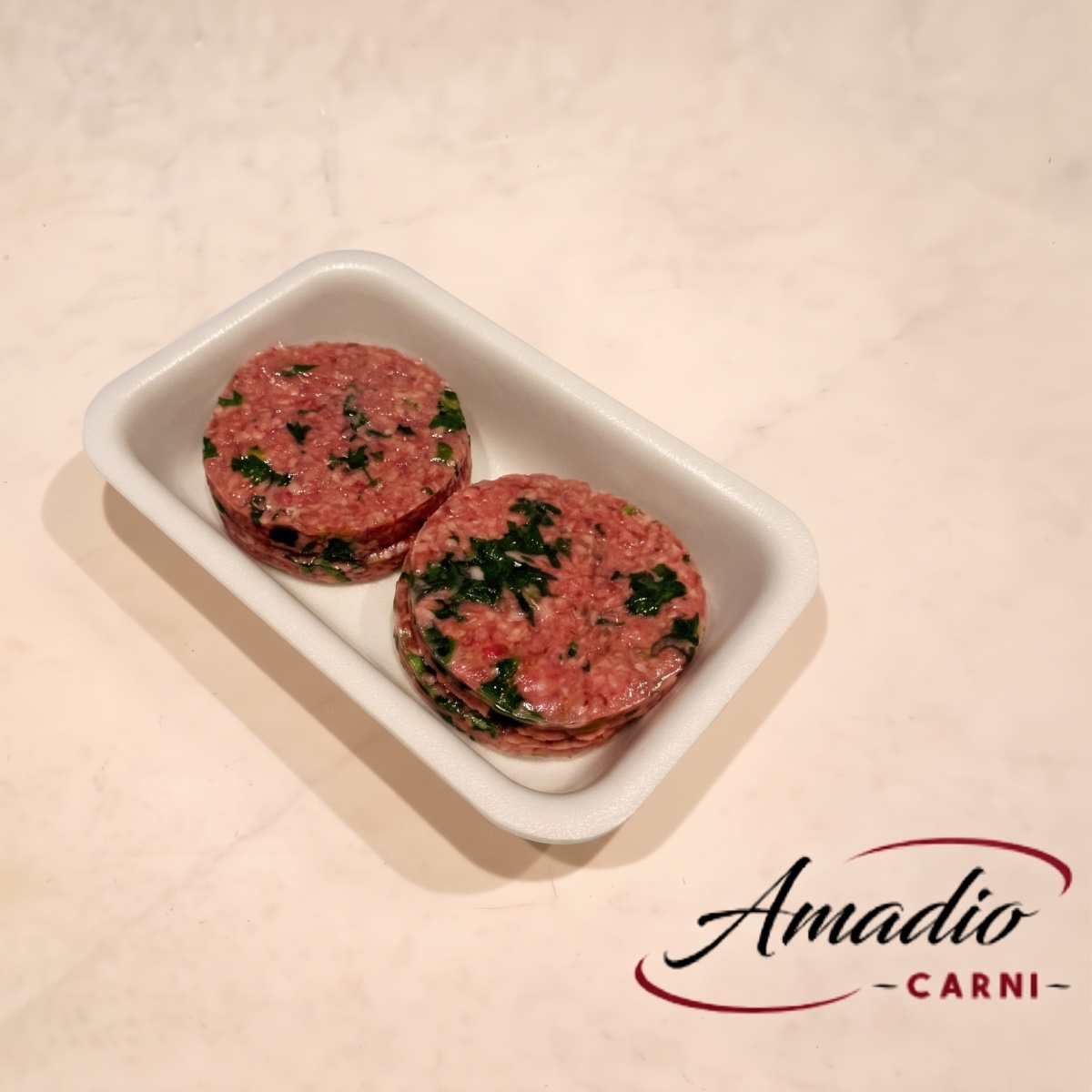 Hamburger di scottona Spinaci